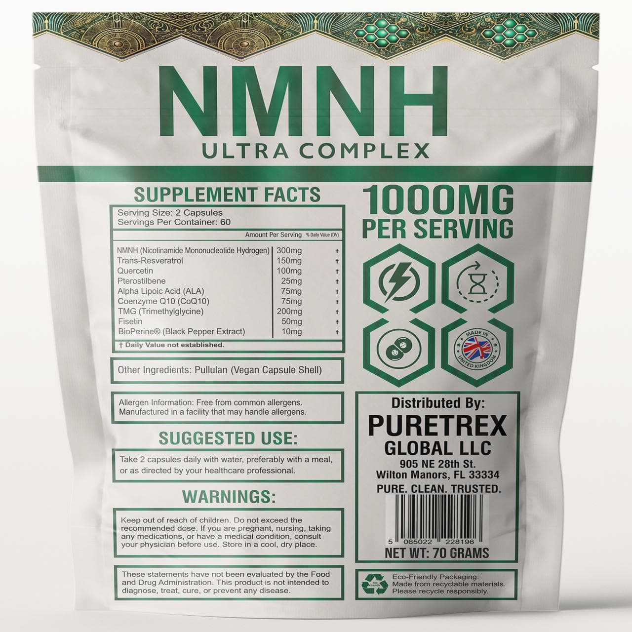 NMNH Ultra Complex Capsules - product image 6 by PURETREX