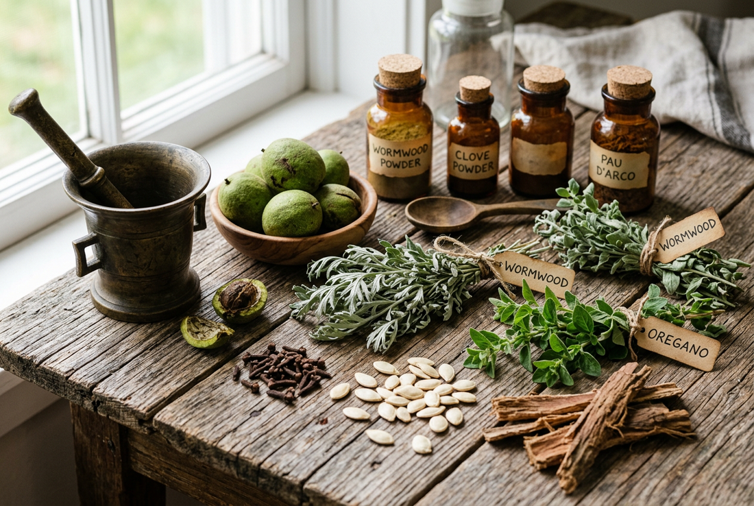 Herbal Gut Cleanse and Digestive Support: A Traditional Approach to Gut Health