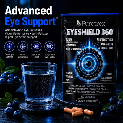 Eyeshield 360 Vision Support – Lutein, Zeaxanthin, Bilberry & Astaxanthin