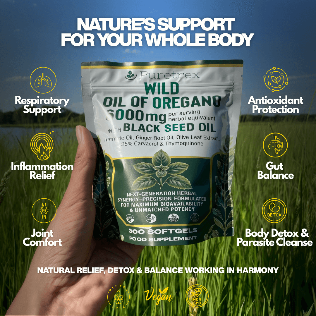 Oil of Oregano with Black Seed Oil 6000mg