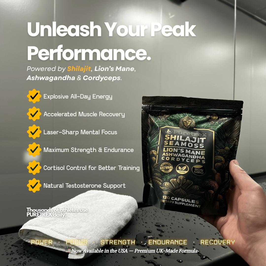 Shilajit with Sea Moss, Lion's Mane, Ashwagandha & Cordyceps