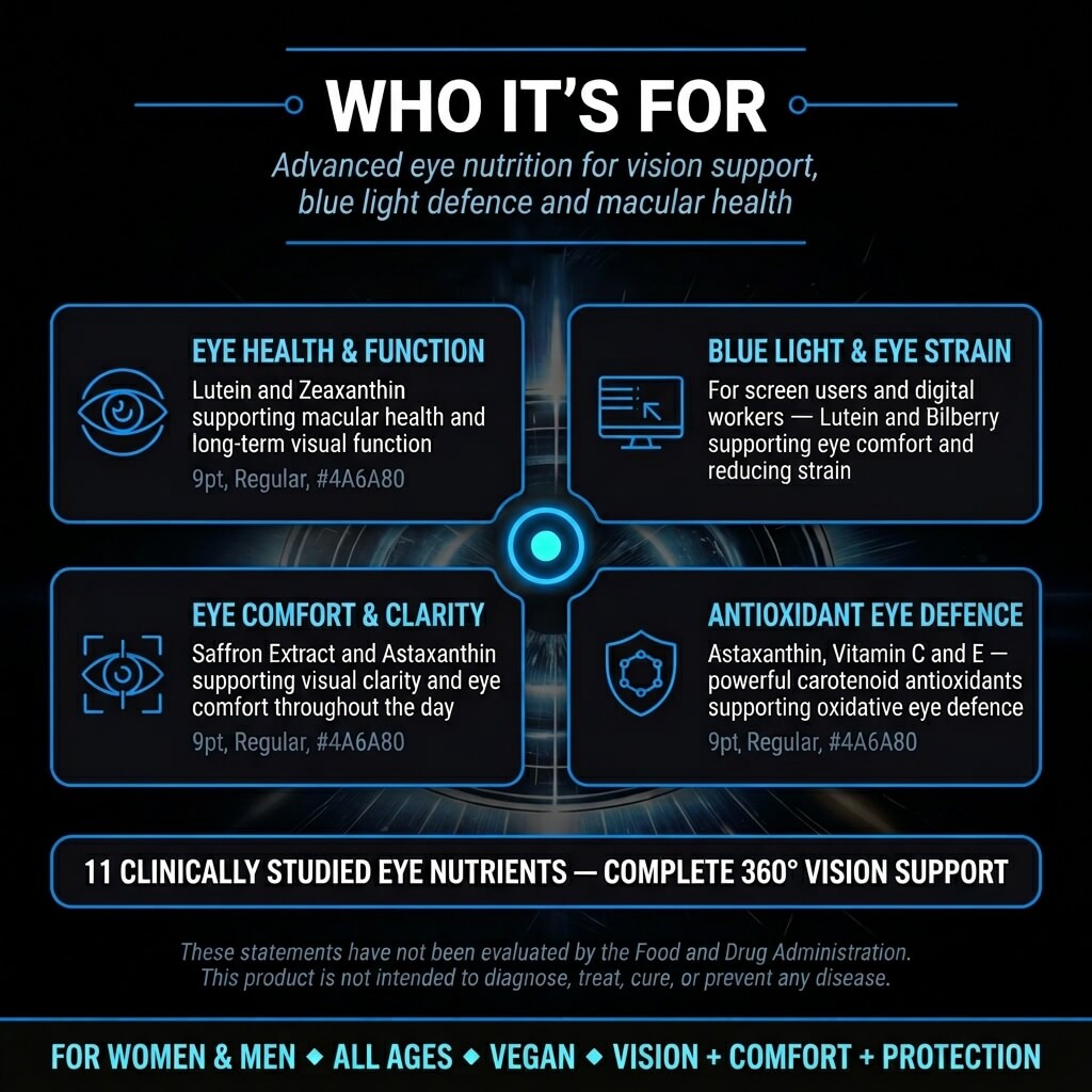 Eyeshield 360 Vision Support – Lutein, Zeaxanthin, Bilberry & Astaxanthin