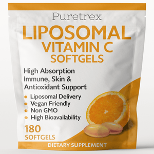 Liposomal Vitamin C Softgels - product packaging by PURETREX