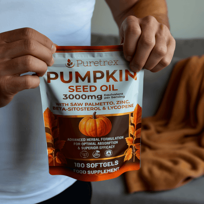 Cold Pressed Pumpkin Seed Oil & Saw Palmetto