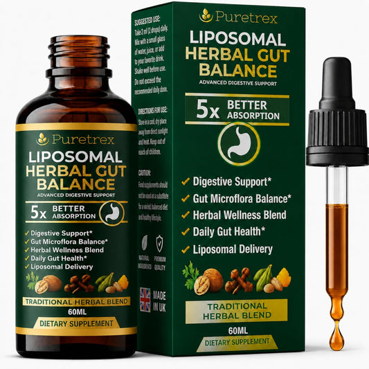 Liposomal Herbal Gut Support Drops – Advanced Digestive Support