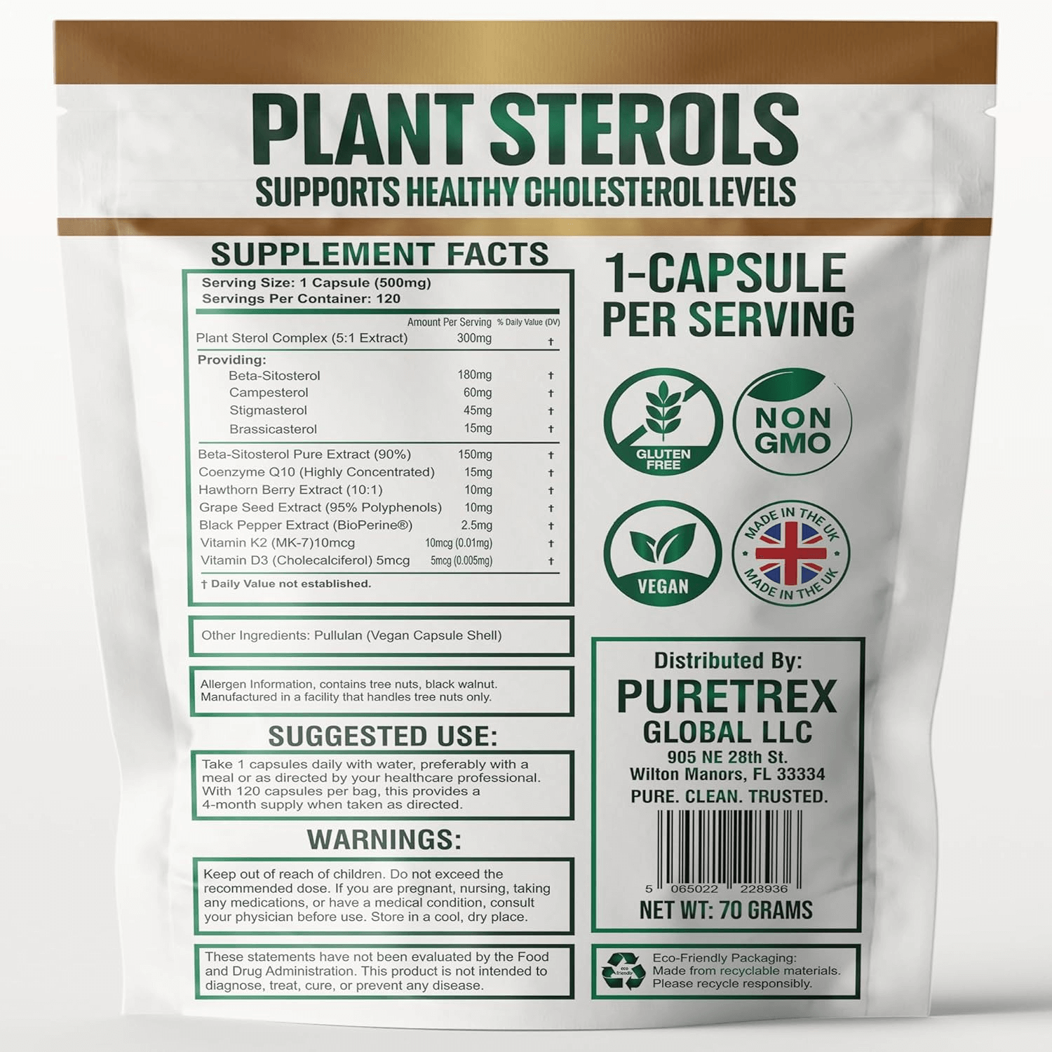 Plant Sterols & Beta-Sitosterol - product image 6 by PURETREX