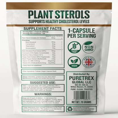 Plant Sterols & Beta-Sitosterol - product image 6 by PURETREX