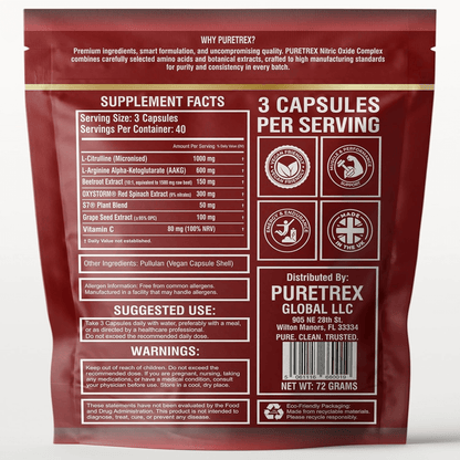 Nitric Oxide Complex - product image 6 by PURETREX