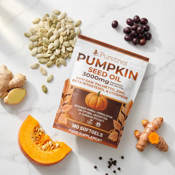 PURETREX Pumpkin Seed Oil with Saw Palmetto