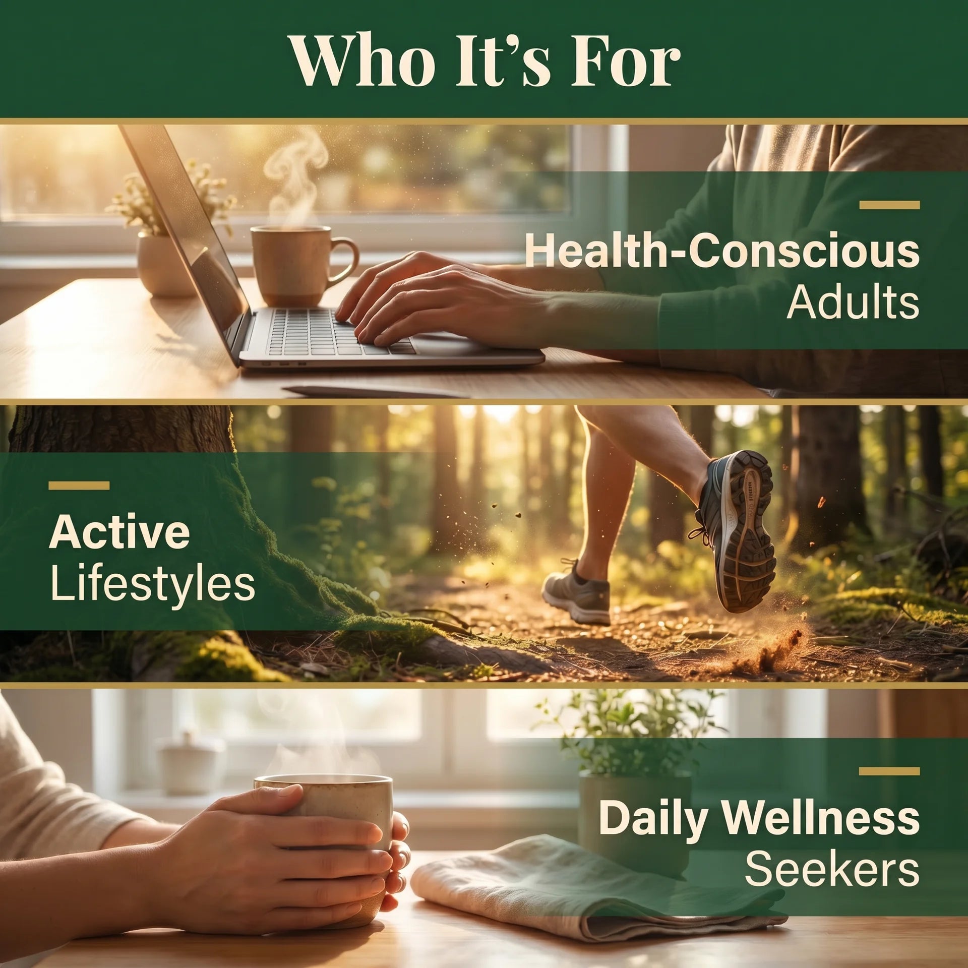 Shilajit sea moss supplement for health-conscious adults, active lifestyles and daily wellness seekers with 6-in-1 herbal adaptogen blend.
